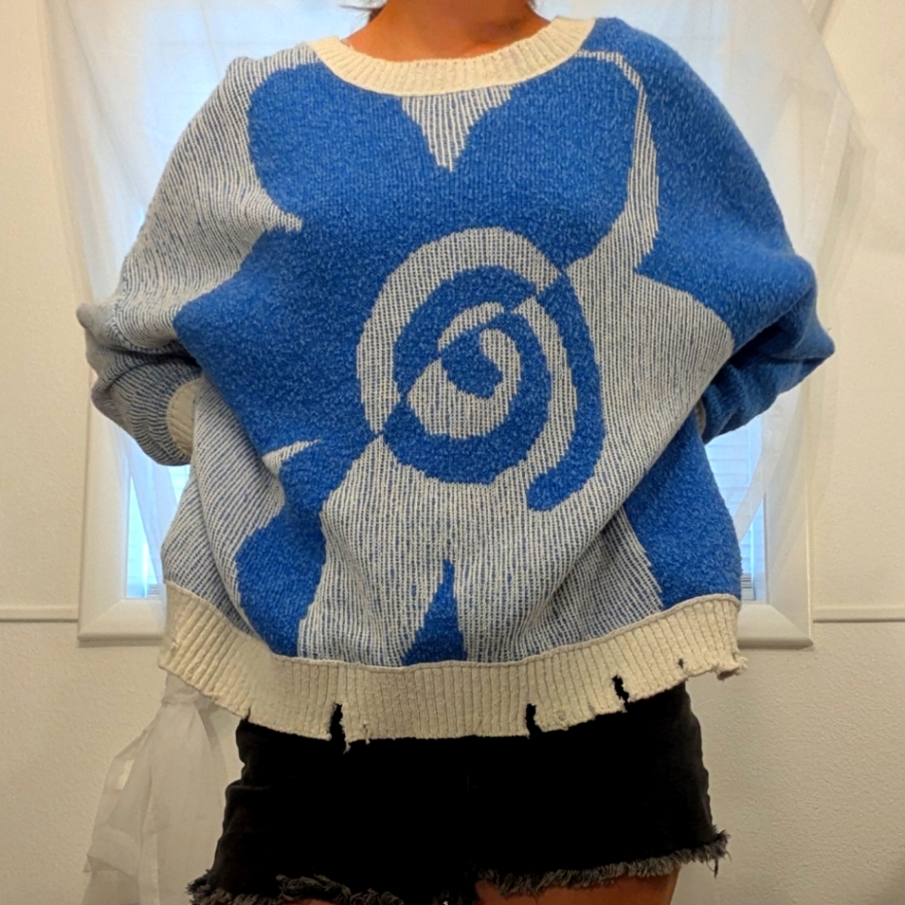 Distressed Sweater